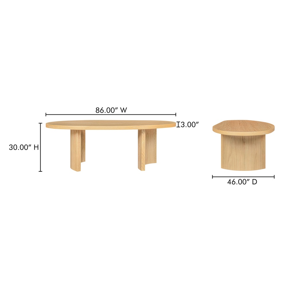 Louise Dining Table Natural - 8