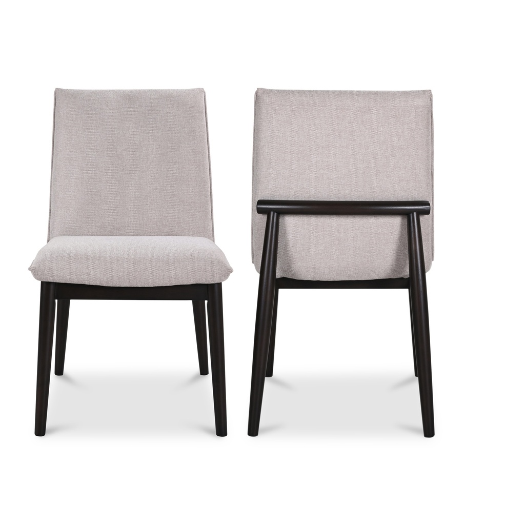 Charlie Dining Chair Beige– Set Of Two - 1