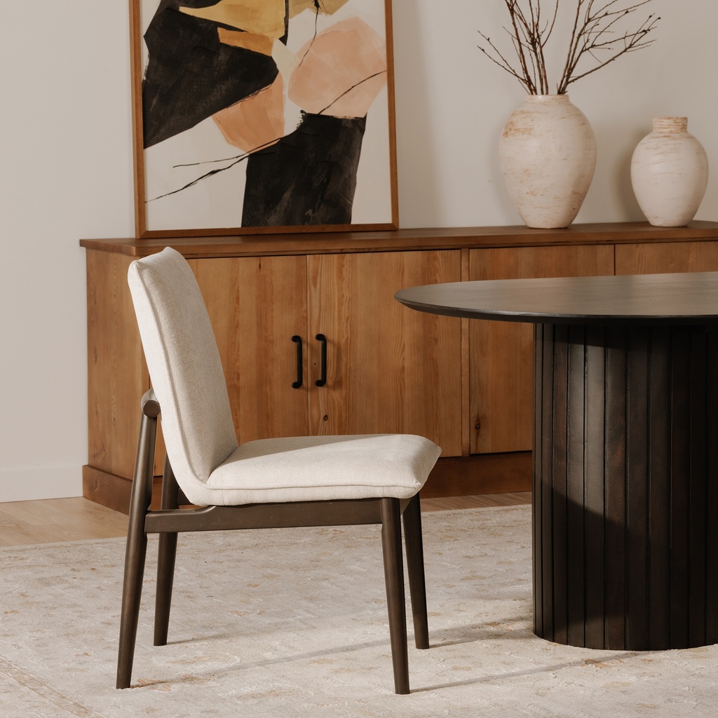 Charlie Dining Chair Beige– Set Of Two - 7