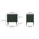 Reagan Nightstand Deep Green - 12