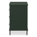 Reagan 3 Drawer Nightstand Deep Green - 2