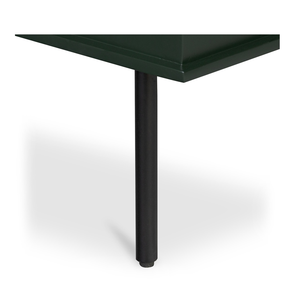 Reagan 3 Drawer Nightstand Deep Green - 7