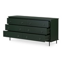 Reagan 6 Drawer Dresser Deep Green - 4