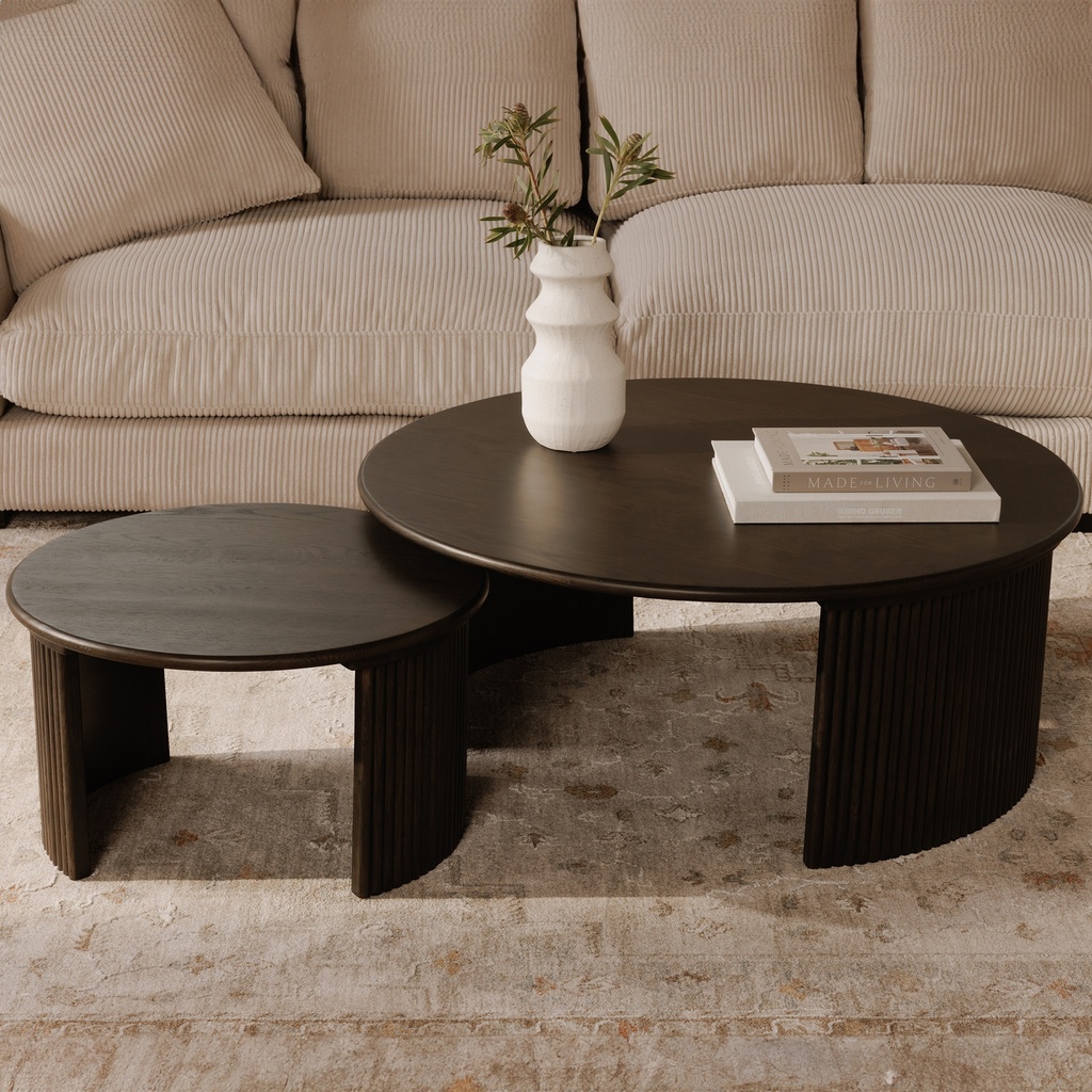 Penny Large Coffee Table Dark Brown - 8