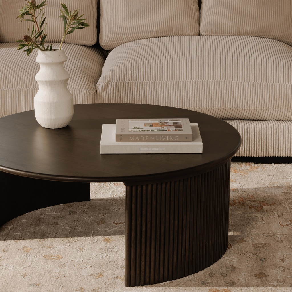 Penny Large Coffee Table Dark Brown - 9