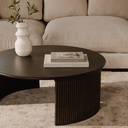 Penny Large Coffee Table Dark Brown - 9
