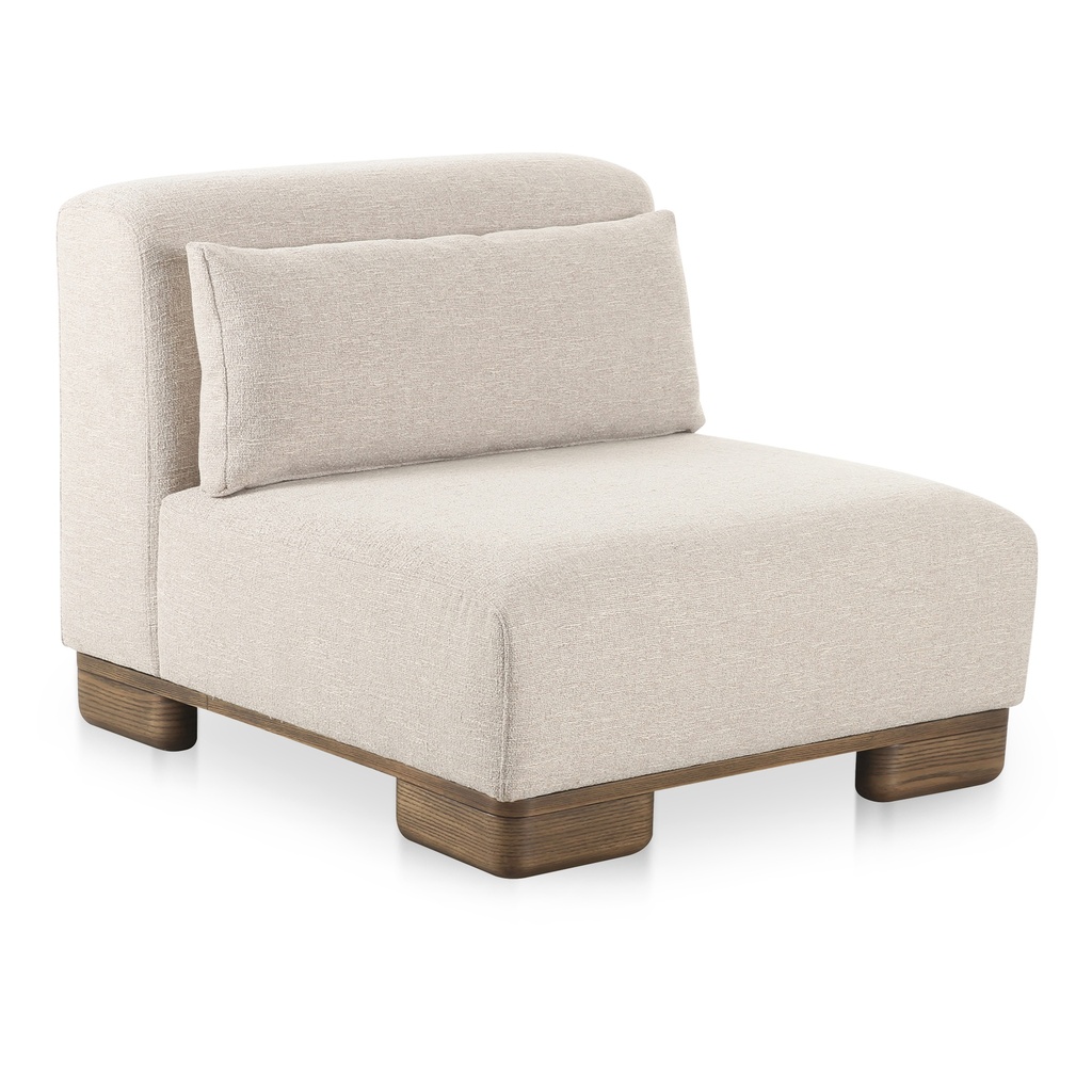 June Slipper Chair Oatmeal - 1