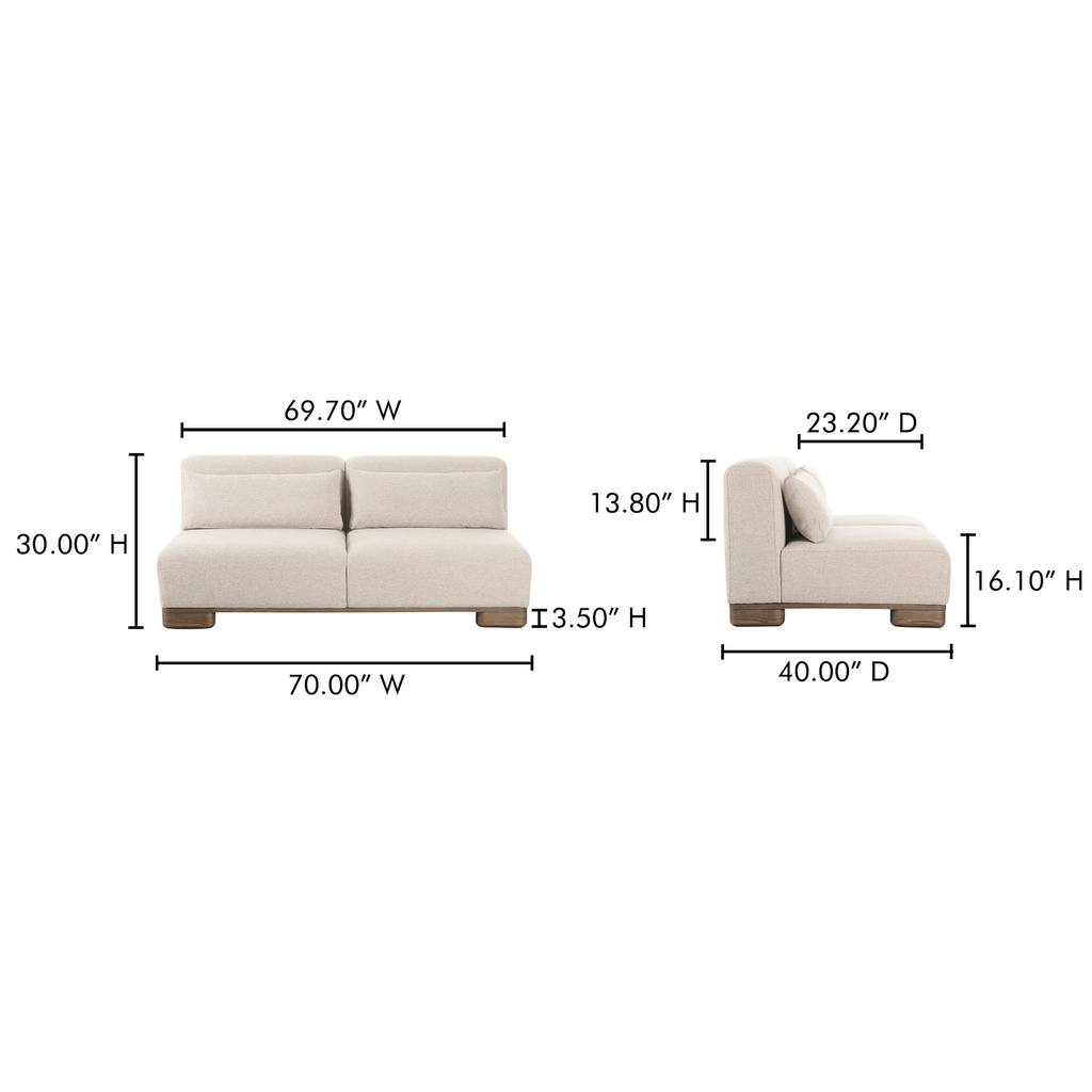 June Sofa Oatmeal - 11