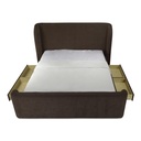 Sophia King Storage Bed Brown - 2