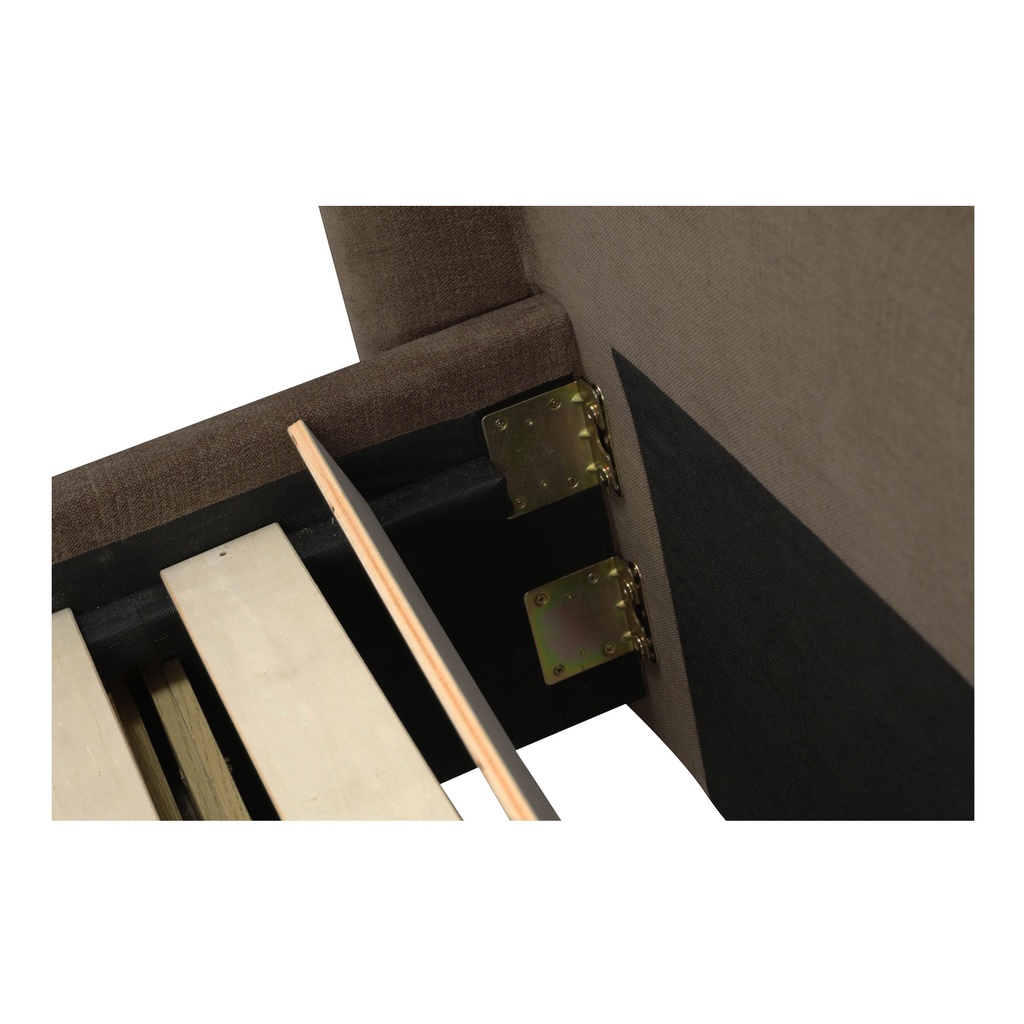 Sophia King Storage Bed Brown - 11