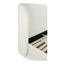 Sophia Queen Storage Bed Cream - 9