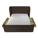 Sophia Queen Storage Bed Brown - 8