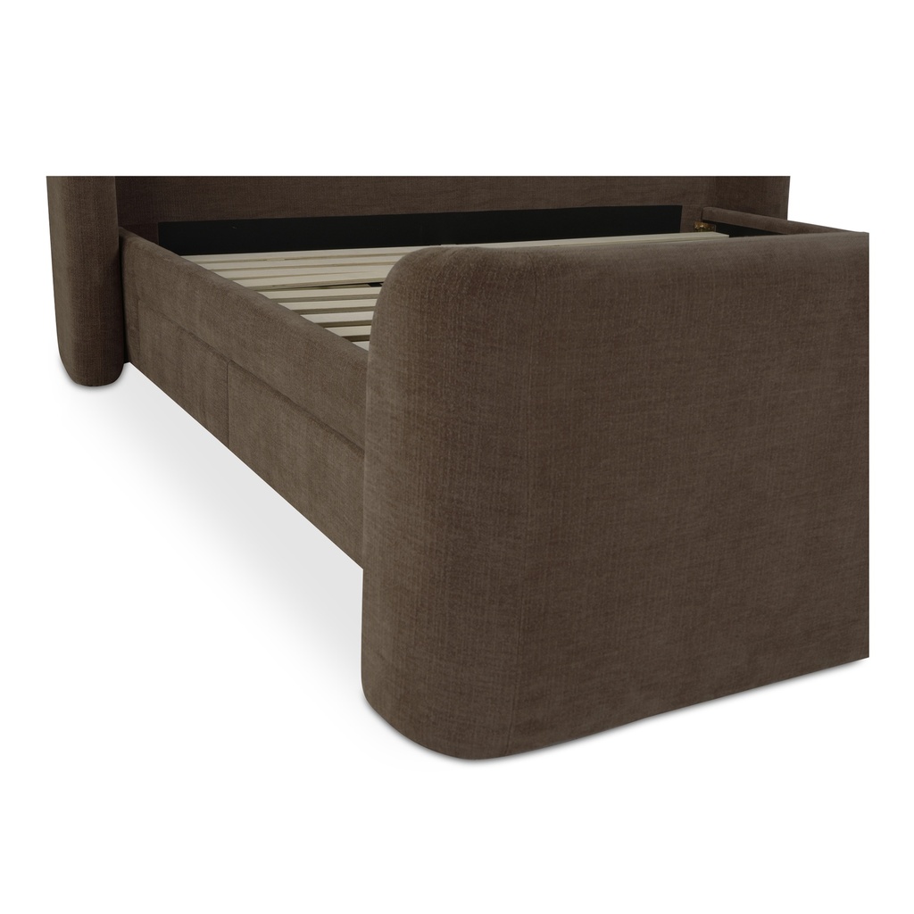Sophia Queen Storage Bed Brown - 10