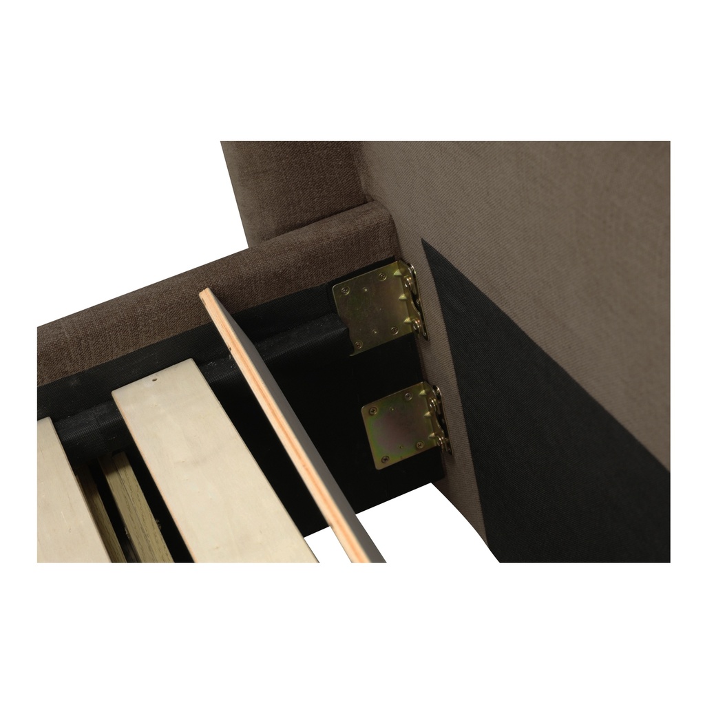 Sophia Queen Storage Bed Brown - 12