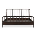 Vivian Queen Bed Dark Brown - 2