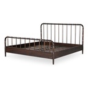 Vivian Queen Bed Dark Brown - 5