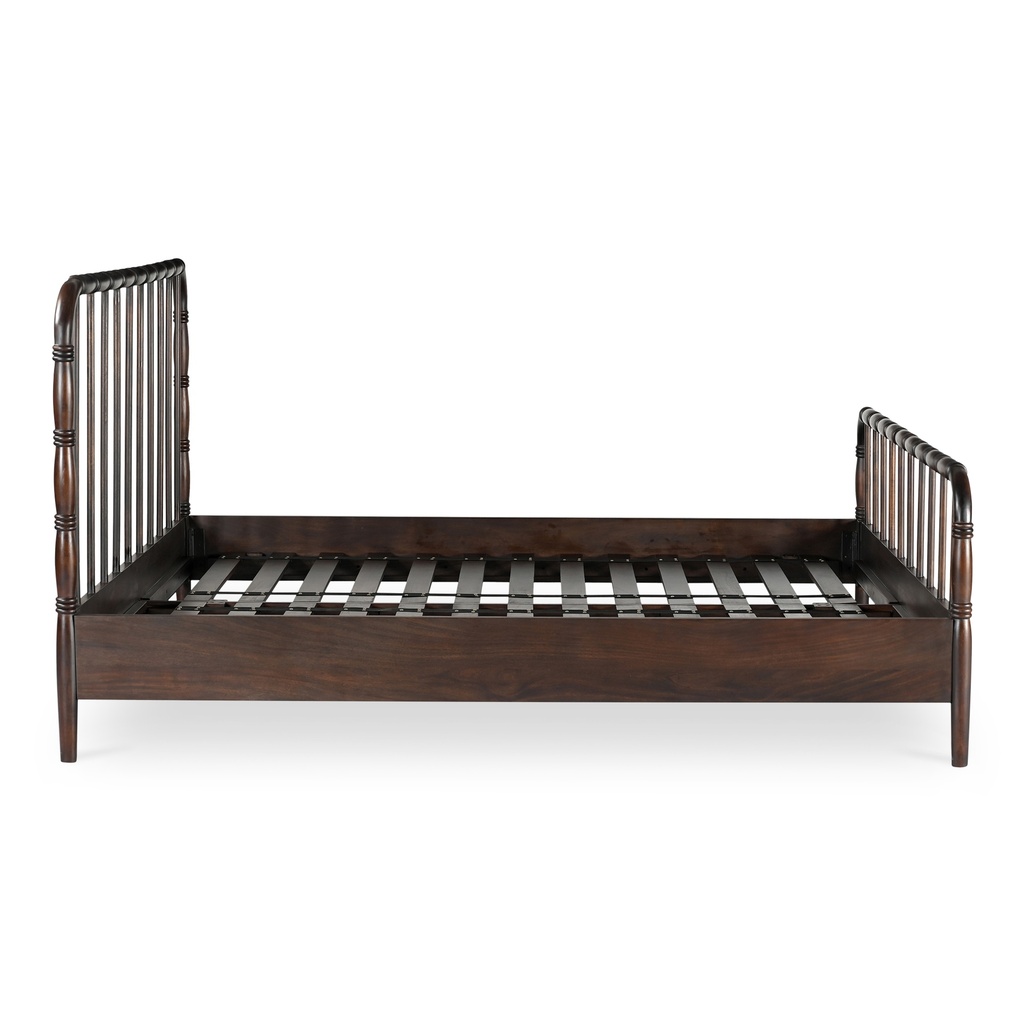 Vivian King Bed Dark Brownn - 4