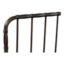 Vivian King Bed Dark Brownn - 8