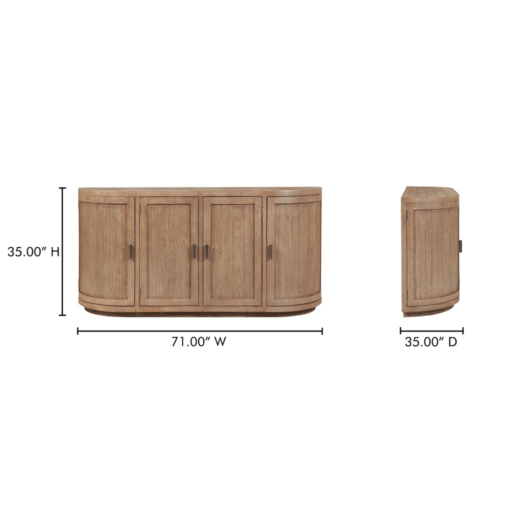 Nicola Sideboard Natural - 12