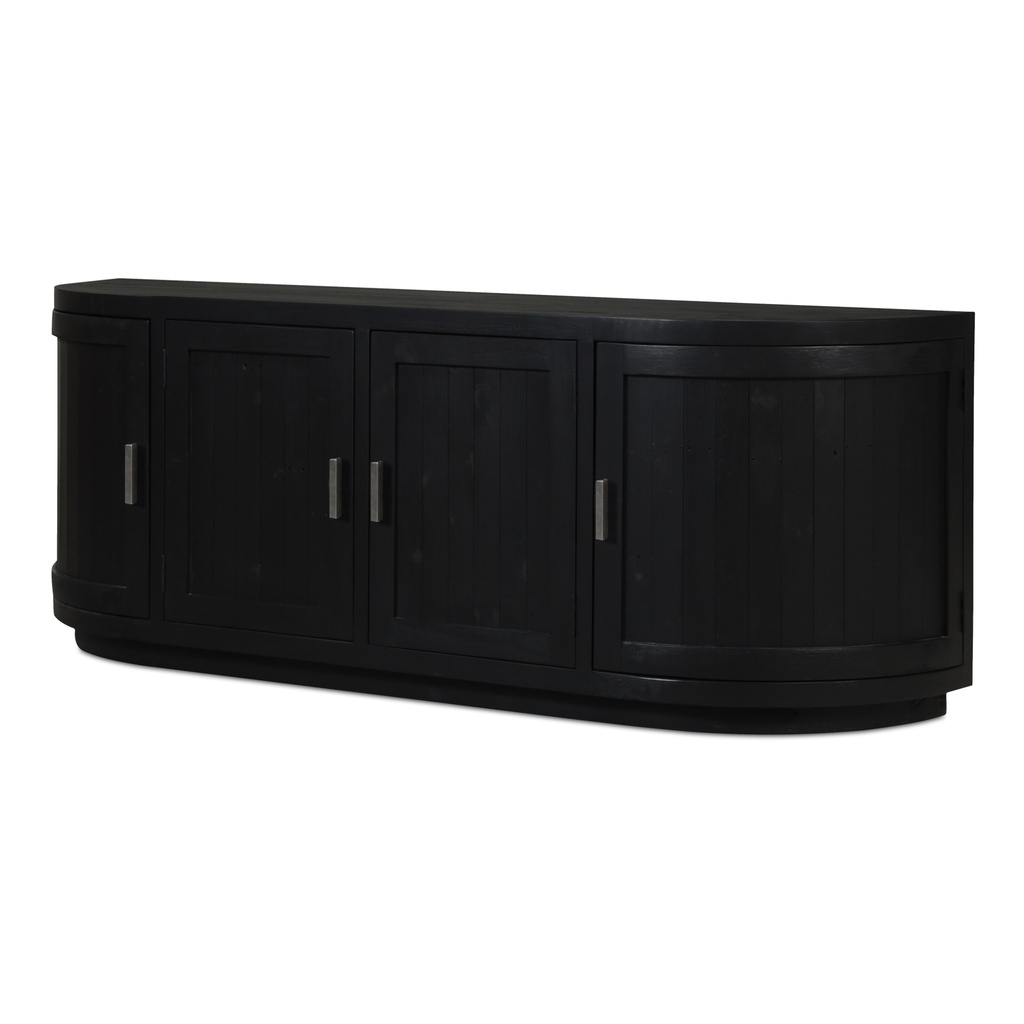 Nicola Media Cabinet Black - 6