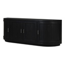 Nicola Media Cabinet Black - 6