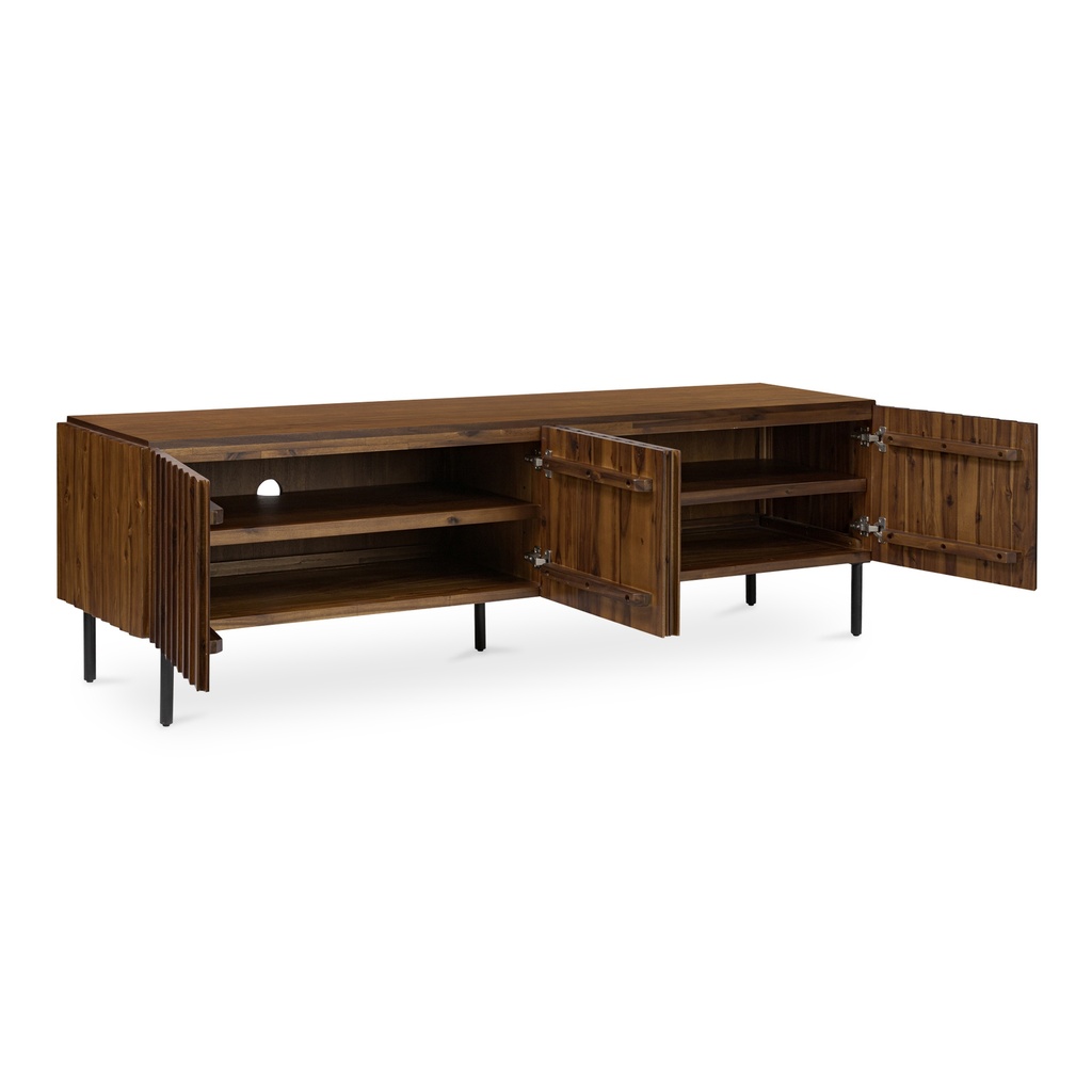 Lincoln Media Cabinet Brown - 6