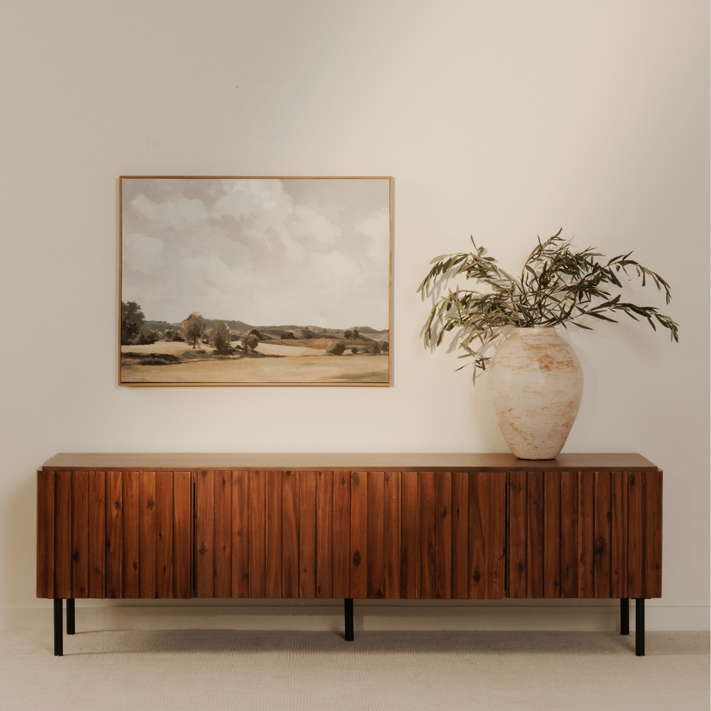 Lincoln Media Cabinet Brown - 11