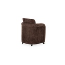 Mesto Rolling Dining Chair Dark Brown - 2
