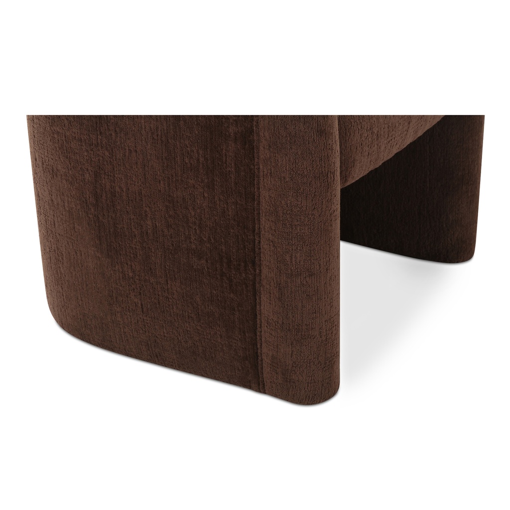 Mesto Rolling Dining Chair Dark Brown - 6