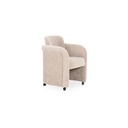 Mesto Rolling Dining Chair Taupe - 1