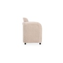 Mesto Rolling Dining Chair Taupe - 3
