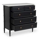 Eleanor 5 Drawer Chest Black - 3