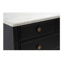 Eleanor 5 Drawer Chest Black - 4