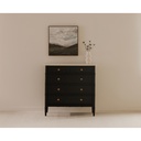 Eleanor 5 Drawer Chest Black - 11