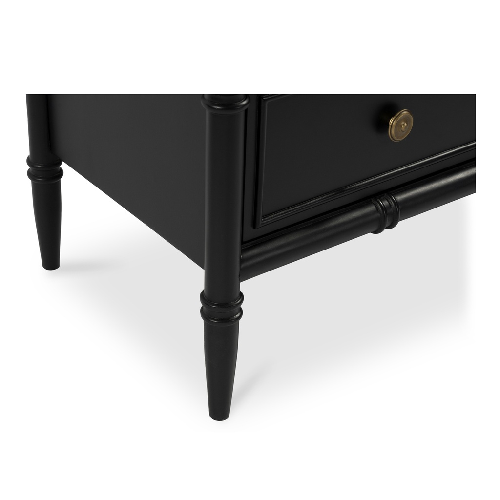 Eleanor 6 Drawer Dresser Black - 4