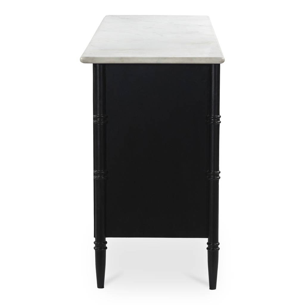 Eleanor 6 Drawer Dresser Black - 5