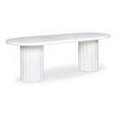 Eris Outdoor Dining Table White - 1