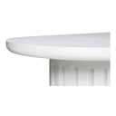 Eris Outdoor Dining Table White - 5