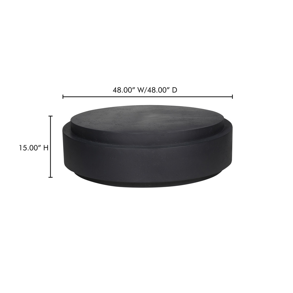 Cosmo Outdoor Coffee Table Black - 11
