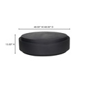 Cosmo Outdoor Coffee Table Black - 11