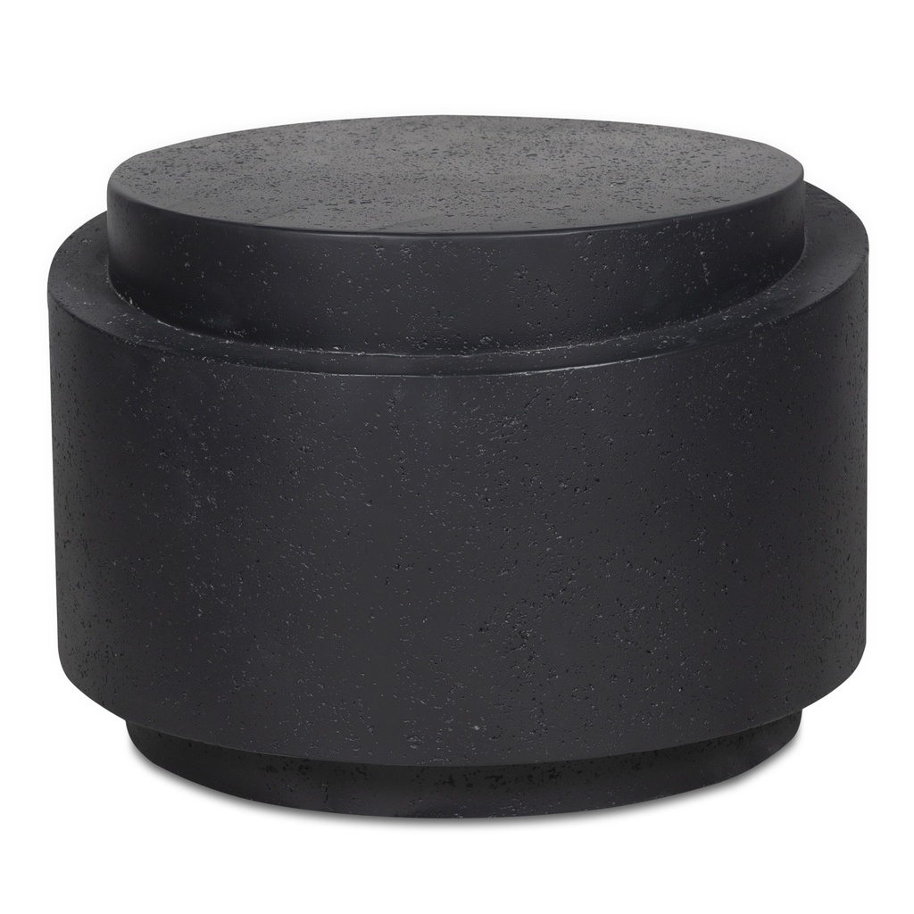 Cosmo Outdoor Accent Table Black - 1