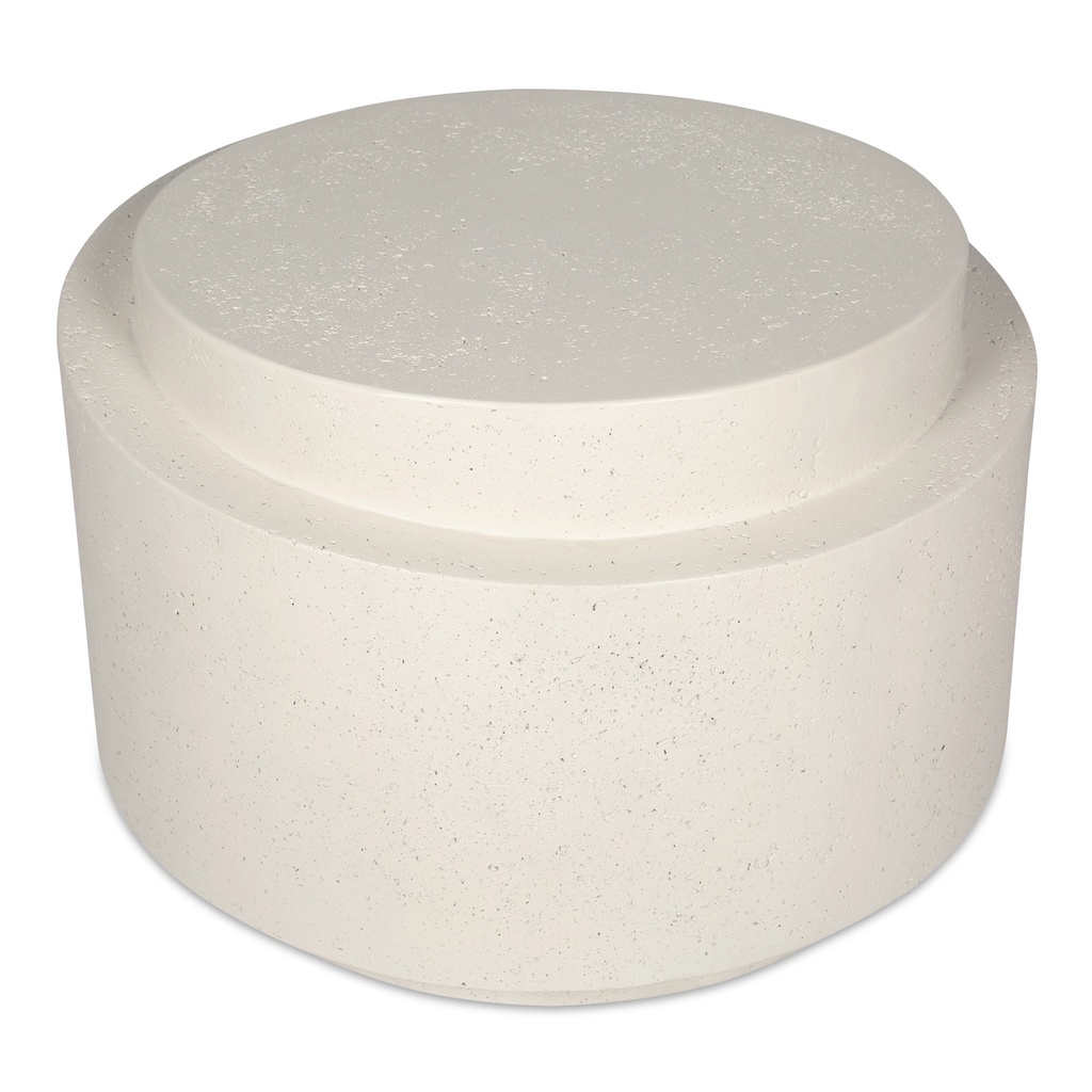 Cosmo Outdoor Accent Table Off White - 2