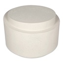 Cosmo Outdoor Accent Table Off White - 2