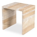 Rosa Accent Table Mixed Marble - 2