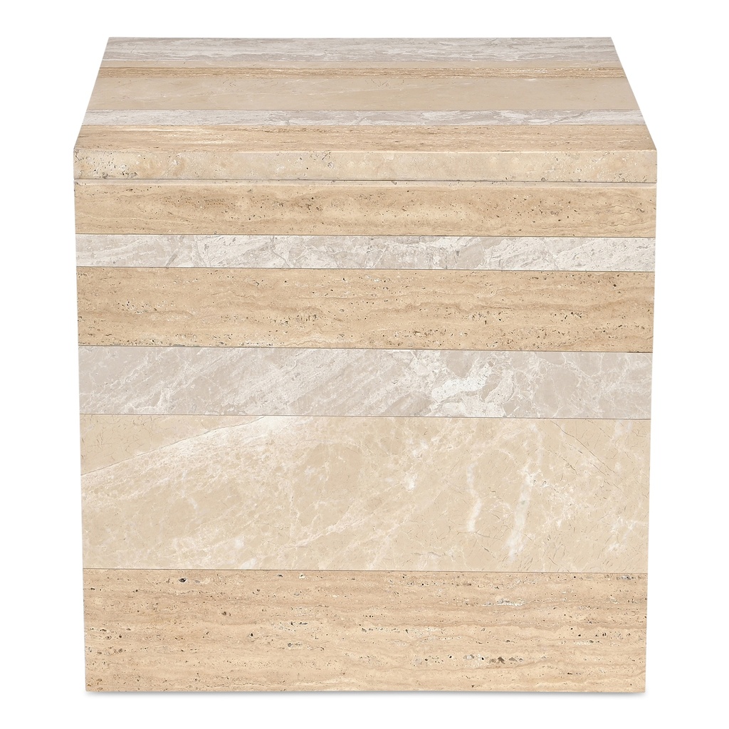 Rosa Accent Table Mixed Marble - 3