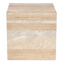 Rosa Accent Table Mixed Marble - 3