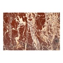 Rosa Accent Table Rosso Levanto Marble - 5