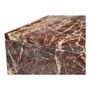 Rosa Coffee Table Rosso Levanto Marble - 4