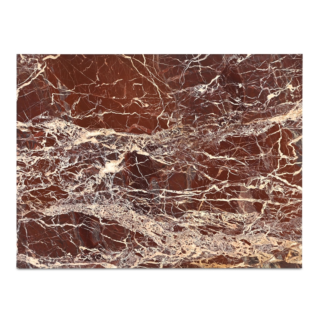 Rosa Coffee Table Rosso Levanto Marble - 7