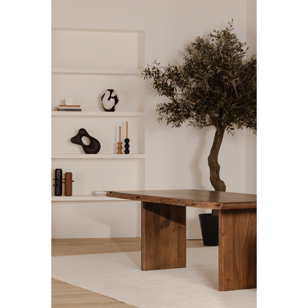 Lila Large Dining Table Brown - 8